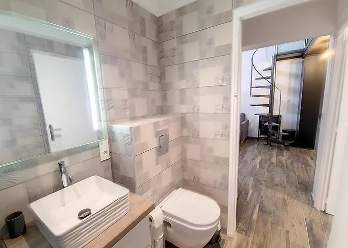 شقة De Vue 3 Pieces Climatise & Wifi 4 A 6 Personnes